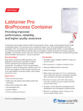 Contenedor Thermo Scientific Labtainer Pro BPC